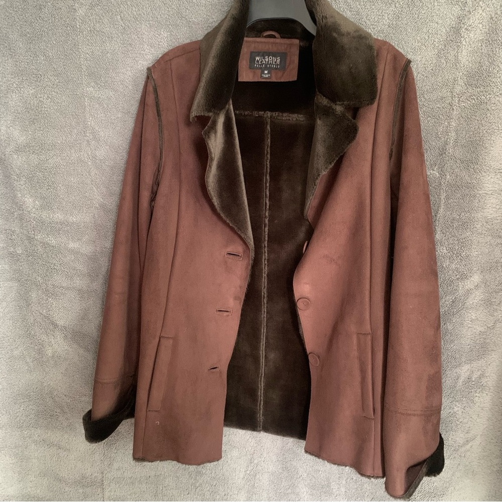 Wilsons Leather faux leather jacket